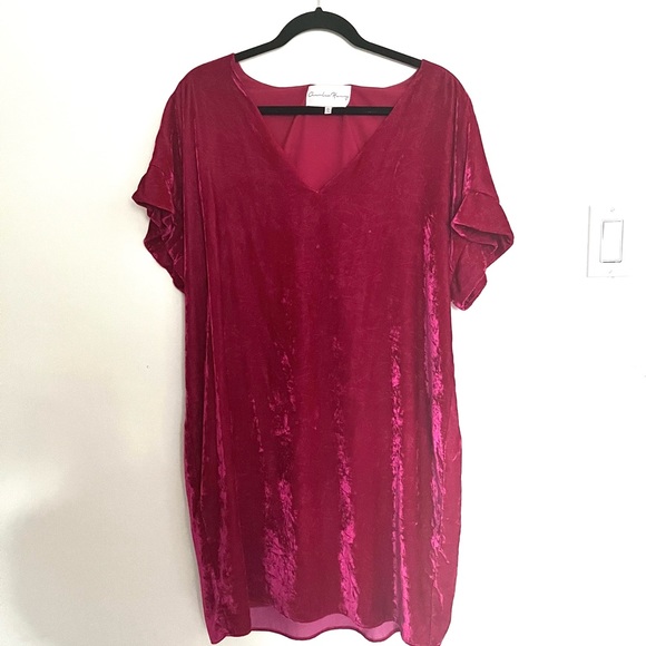 Charles Henry Fuschia shift dress size XL - Picture 1 of 6